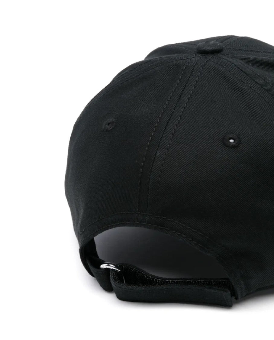 Moncler Cotton Baseball Cap With Adjustable Back Strap