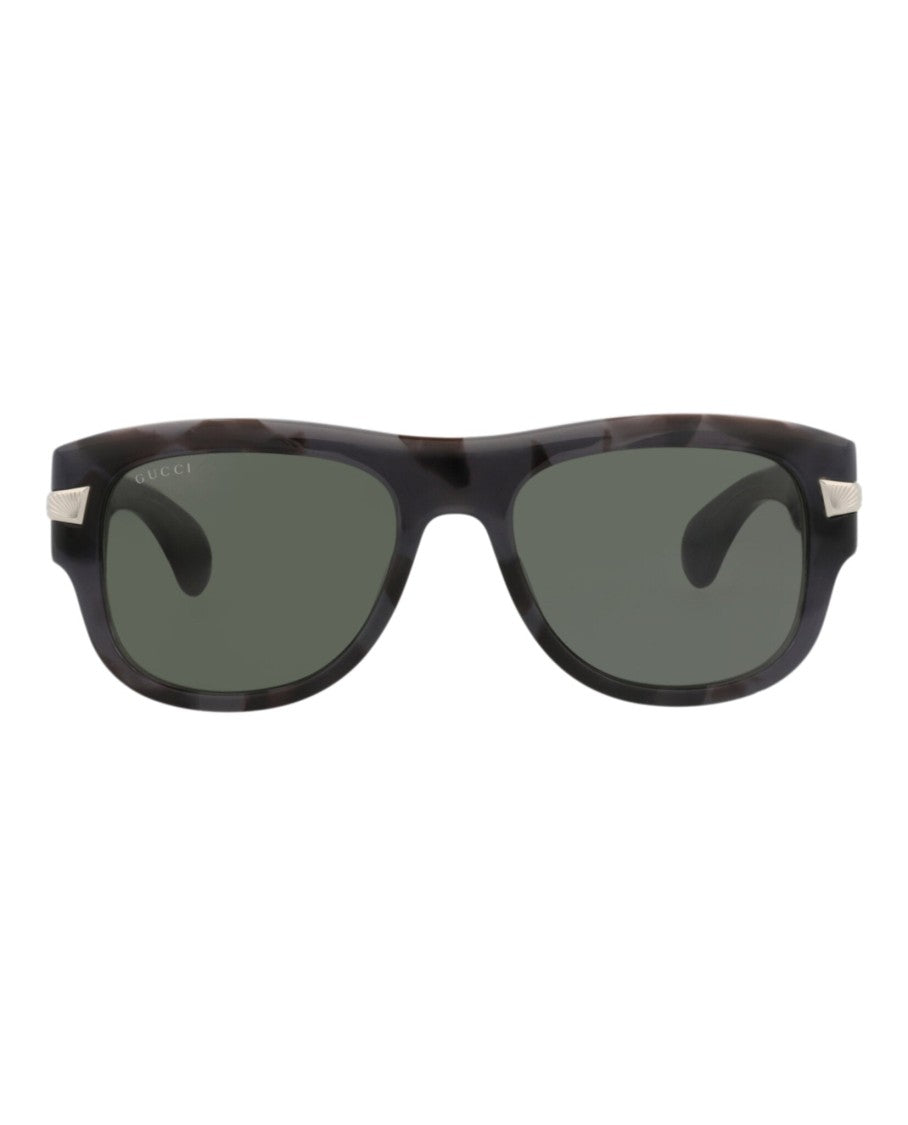 Gucci Square-Frame Recycled Acetate Sunglasses