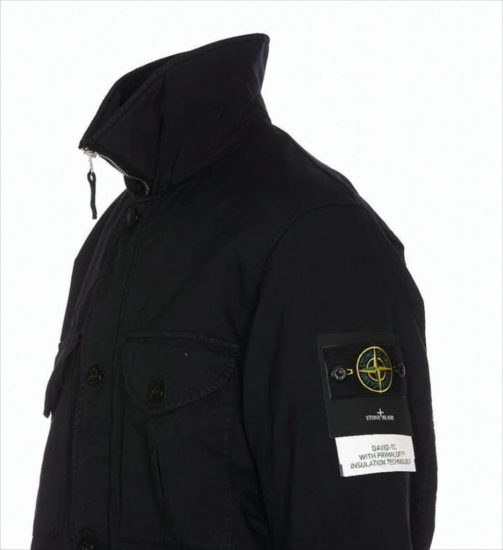 Stone Island High Collar Padded Utility Jacket