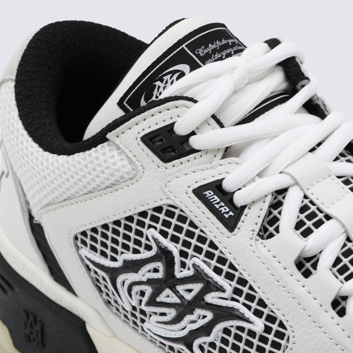 Amiri Chunky Sole Sneakers With Distinctive Graphic Detail
