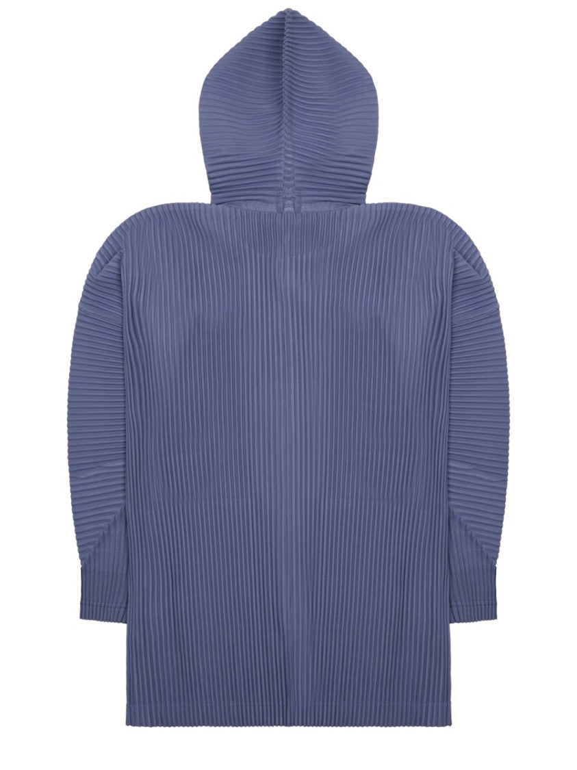 Homme Plissé Issey Miyake Pleated Polyester Hoodie