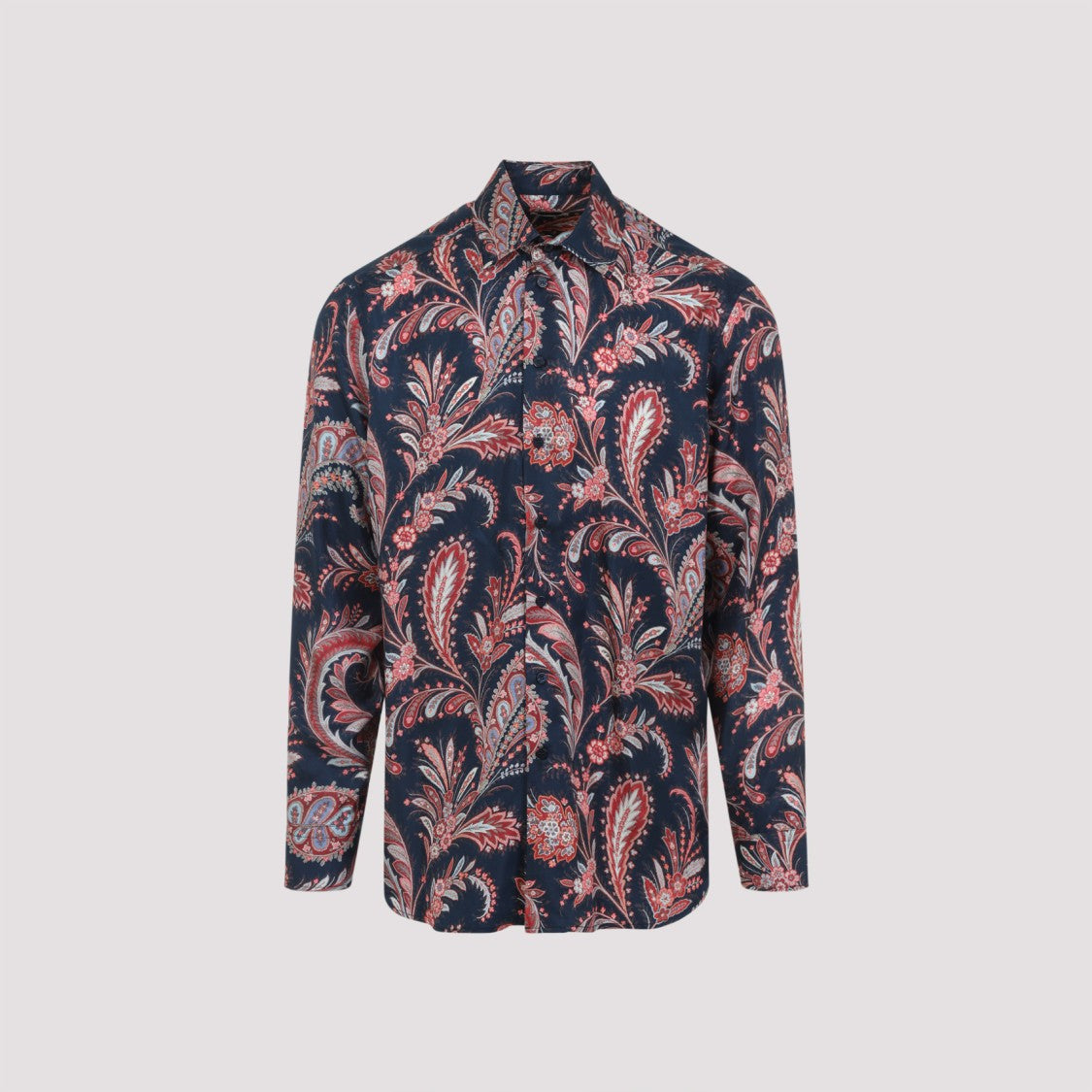 Etro Silk Shirt With Paisley Pattern