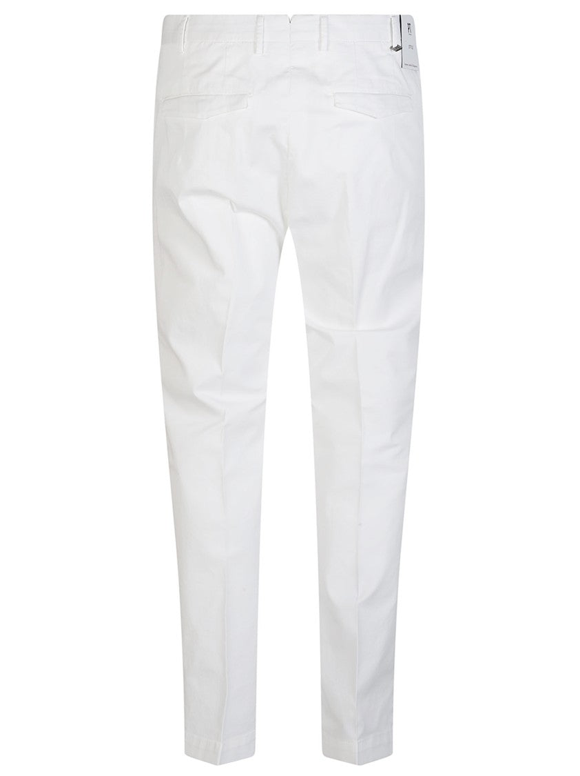 Pt Torino Master Slim Fit Cropped Cotton Pants