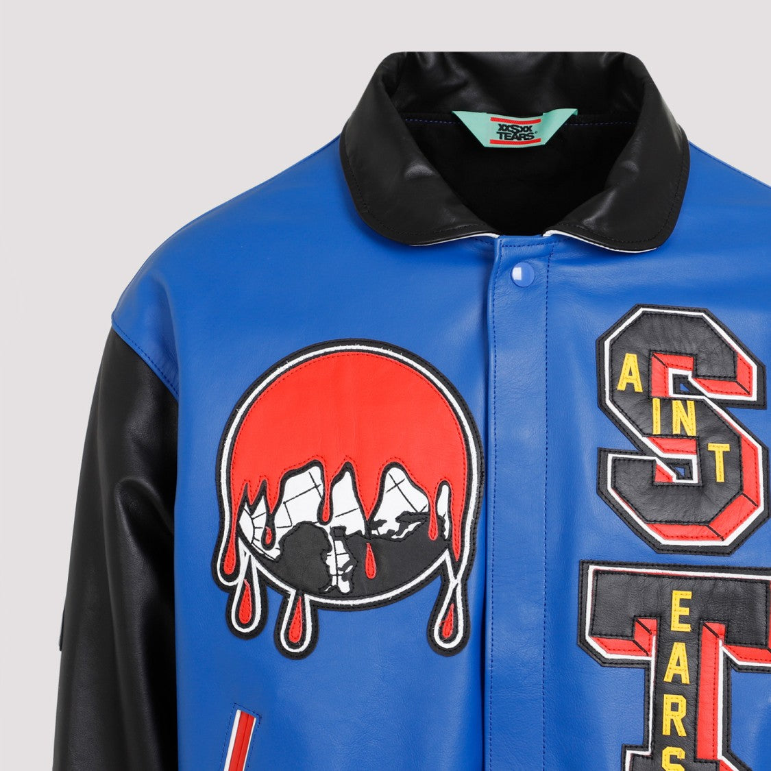 Saint Mxxxxxx Varsity Multi Cowhide Jacket