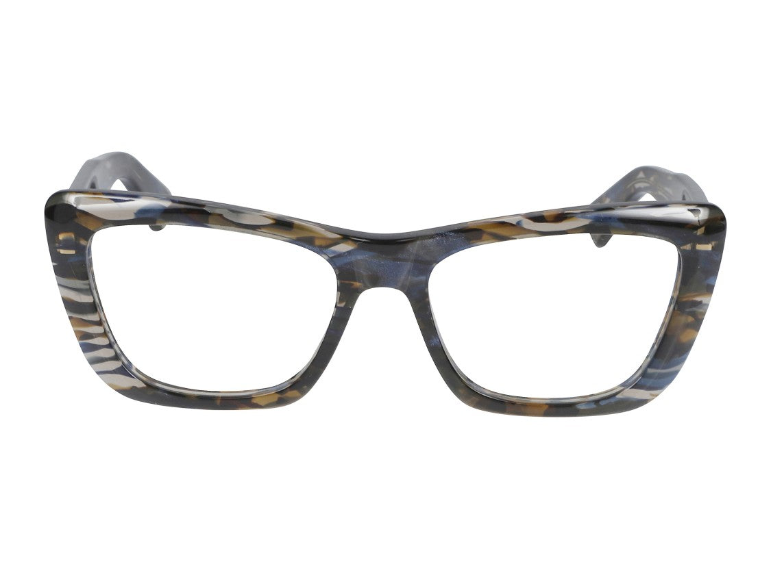 Kador Lolita/K Marbled Oversized Square Eyeglasses