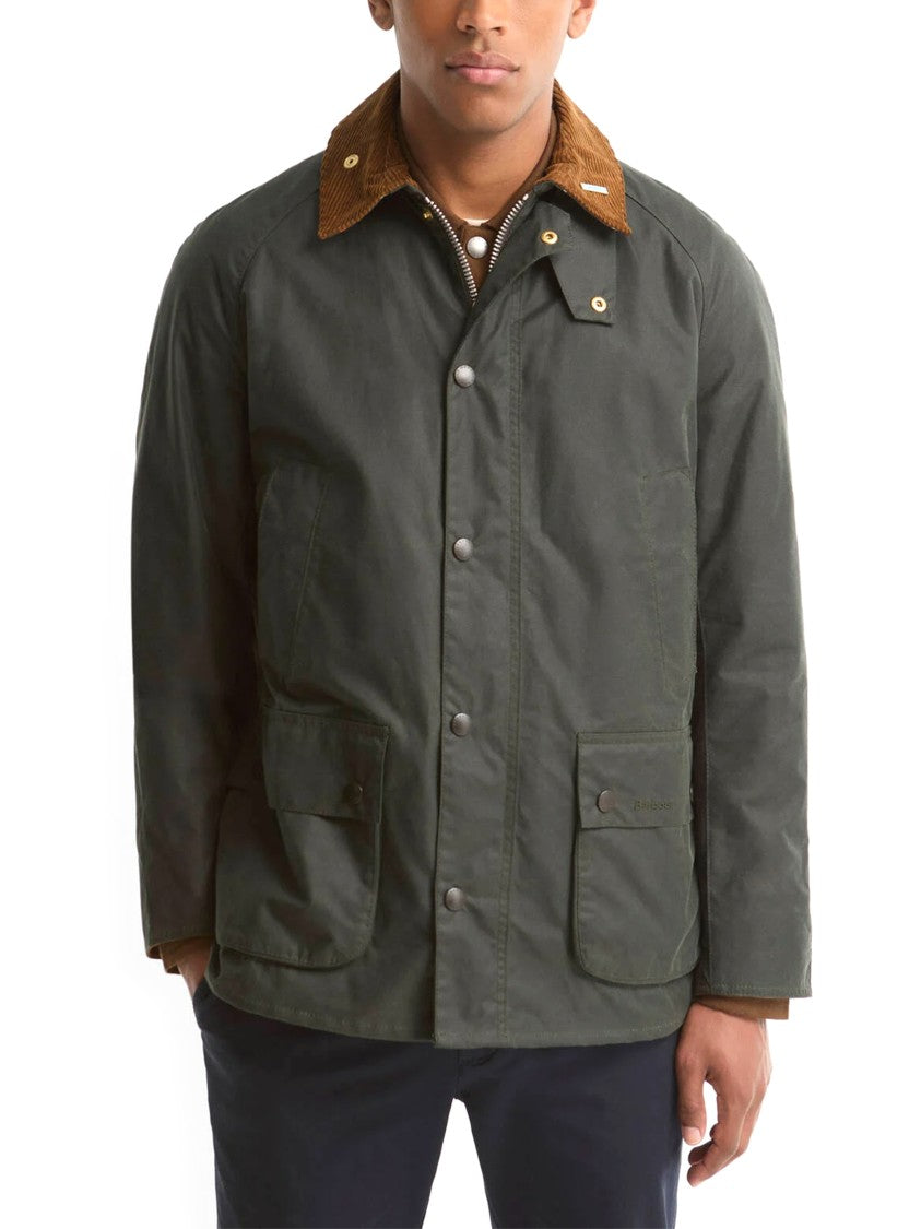 Barbour Waxed Cotton Corduroy Collar Jacket