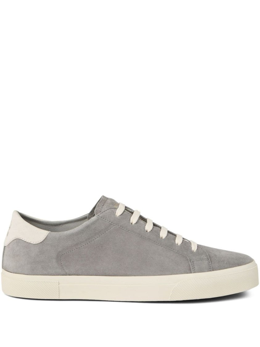 Brunello Cucinelli Lace-Up Grey Sneakers