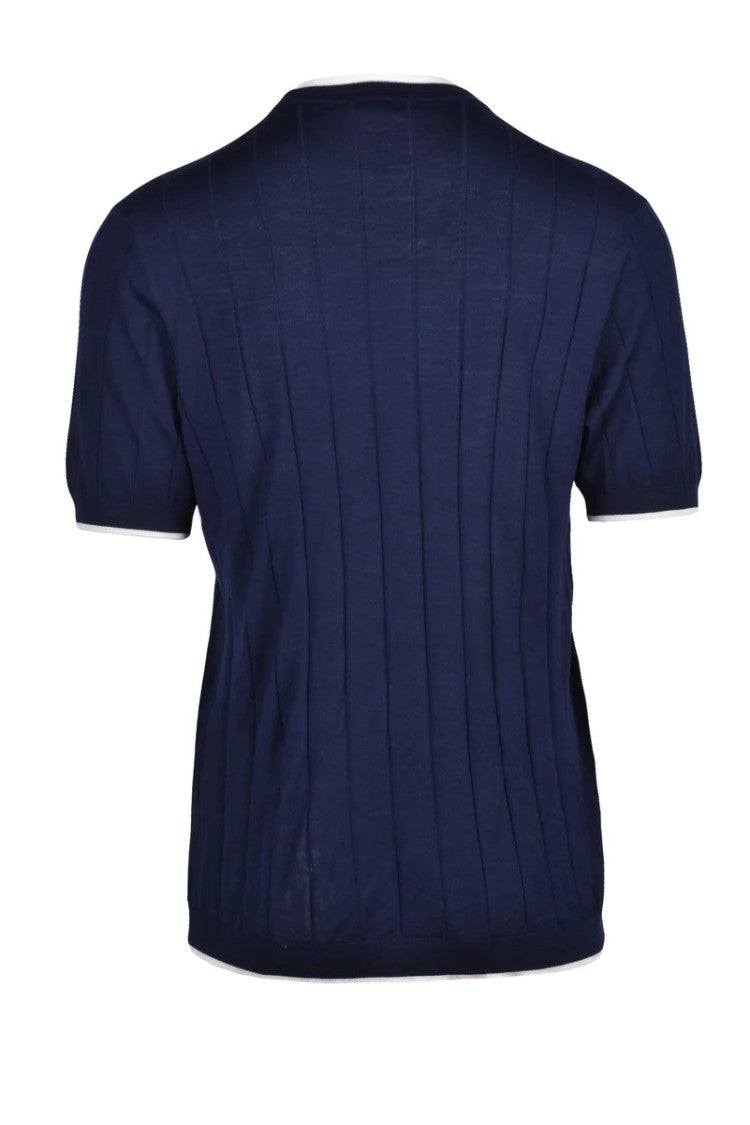 Eleventy Wool Crewneck Top