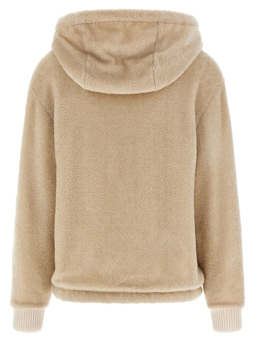 Moncler Reversible Teddy-Effect Fleece And Nylon Hoodie