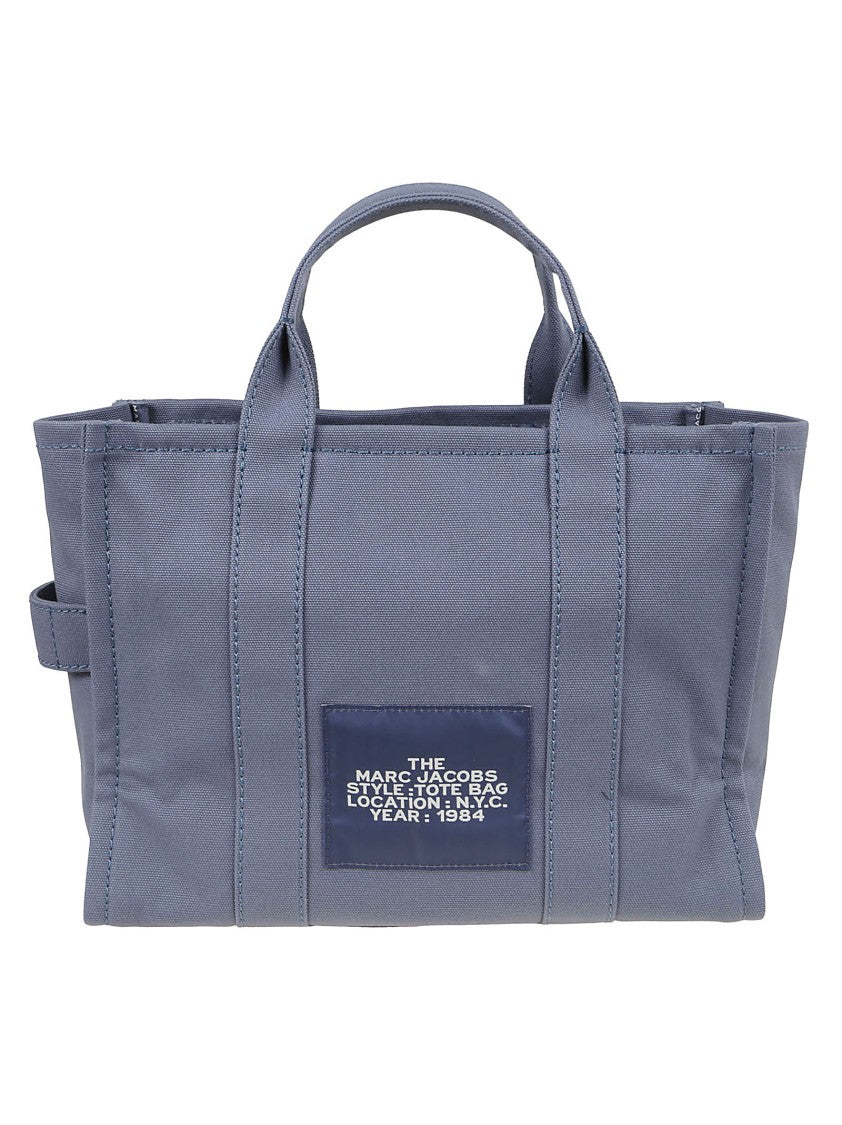 Marc Jacobs Medium Grey Cotton Canvas Travel Tote