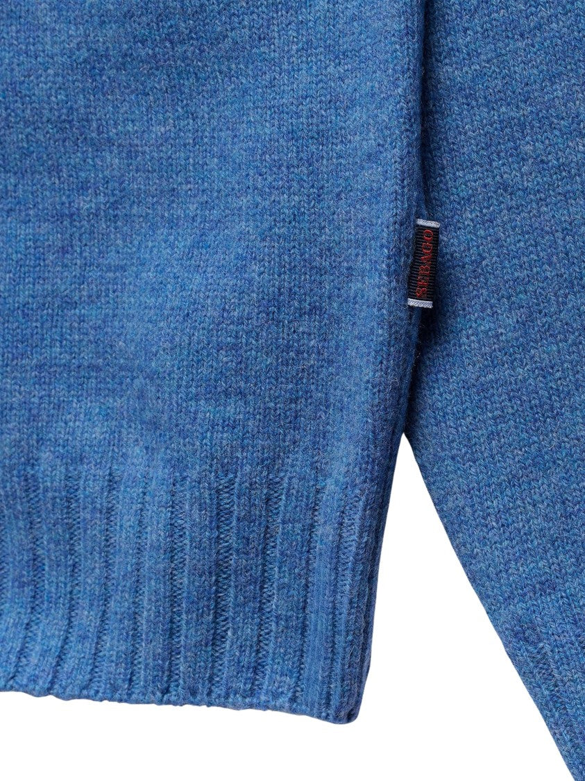 Sebago Relaxed Fit Crew Neck Sweater With Ribbed Details