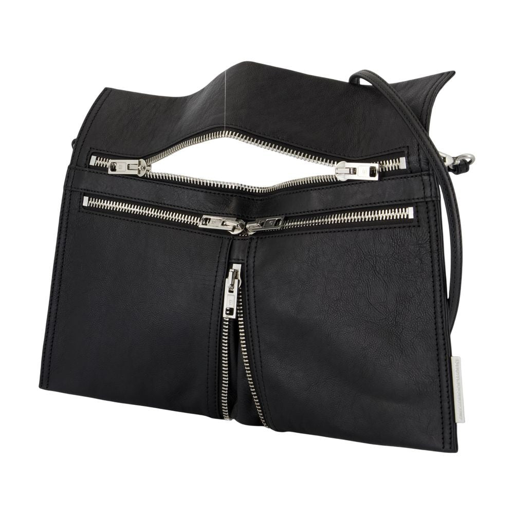 Alexander Wang Geo Medium Crossbody - Leather - Black