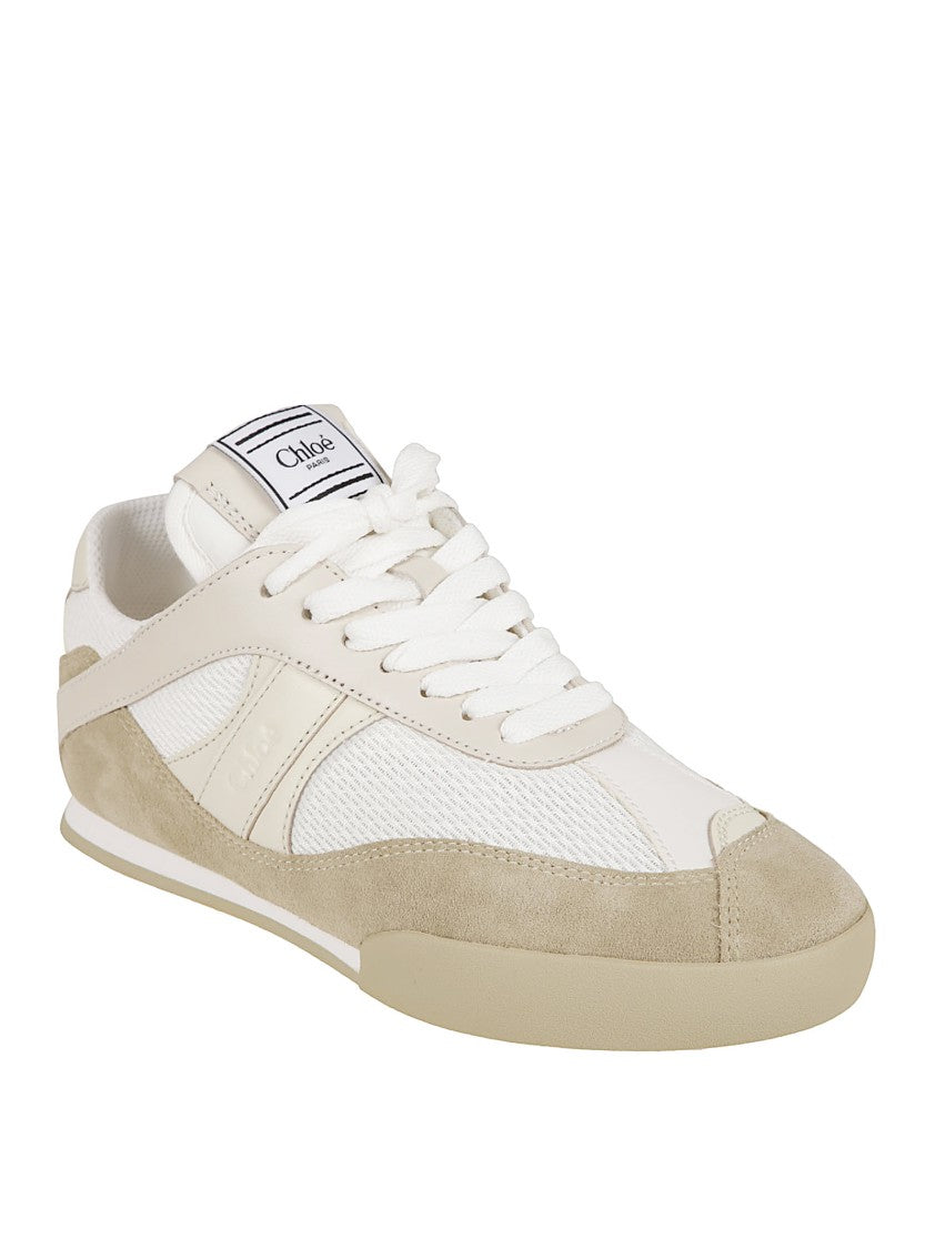 Chloé Kick Sneakers With Embossed Logo