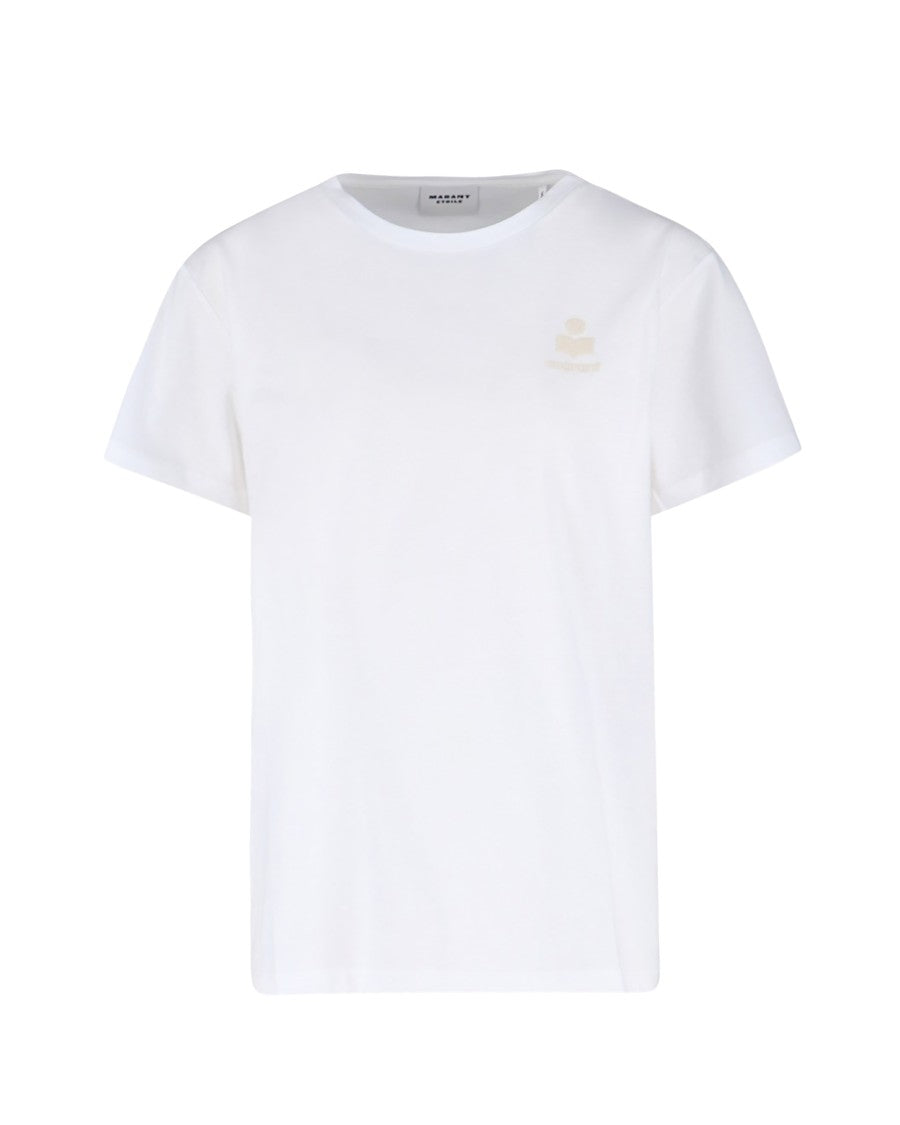 Isabel Marant Étoile Logo Embroidered T-Shirt