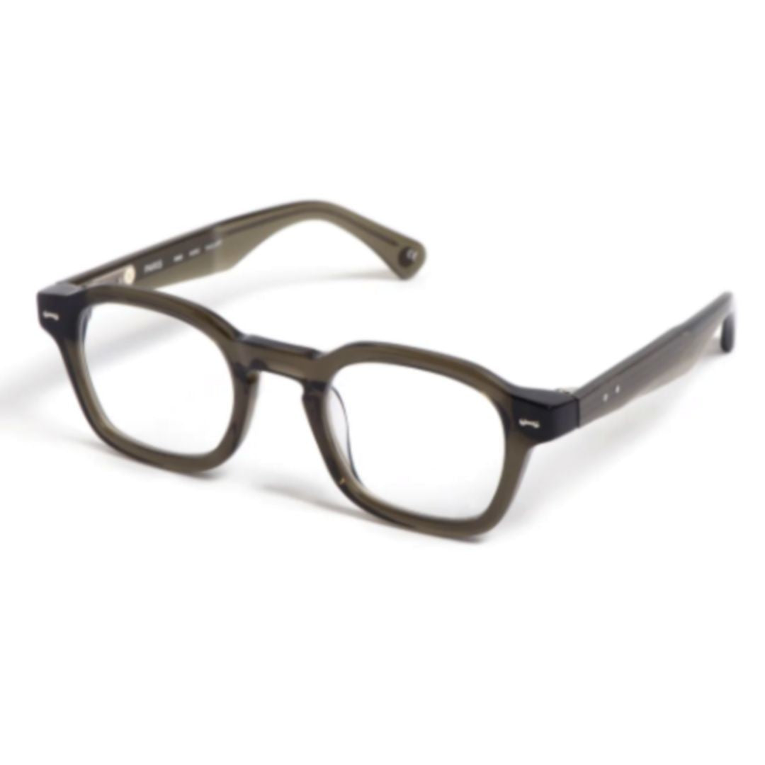 Peter And May Hero Translucent Acetate Sunglasses With Bold Rectangular Frame