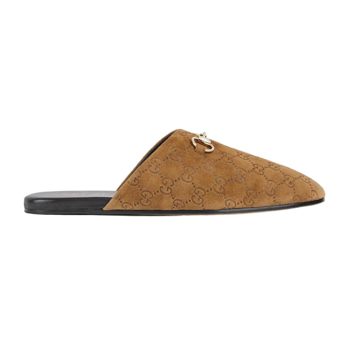 Gucci Textured Calf Leather M Lucy Mule Loafers
