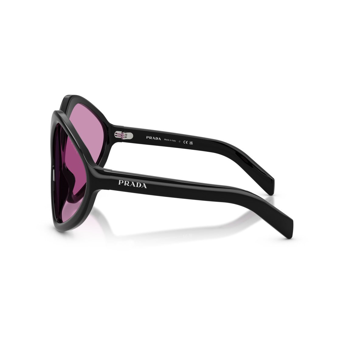 Prada 0Pr B21s Oversized Geometric Frame Sunglasses