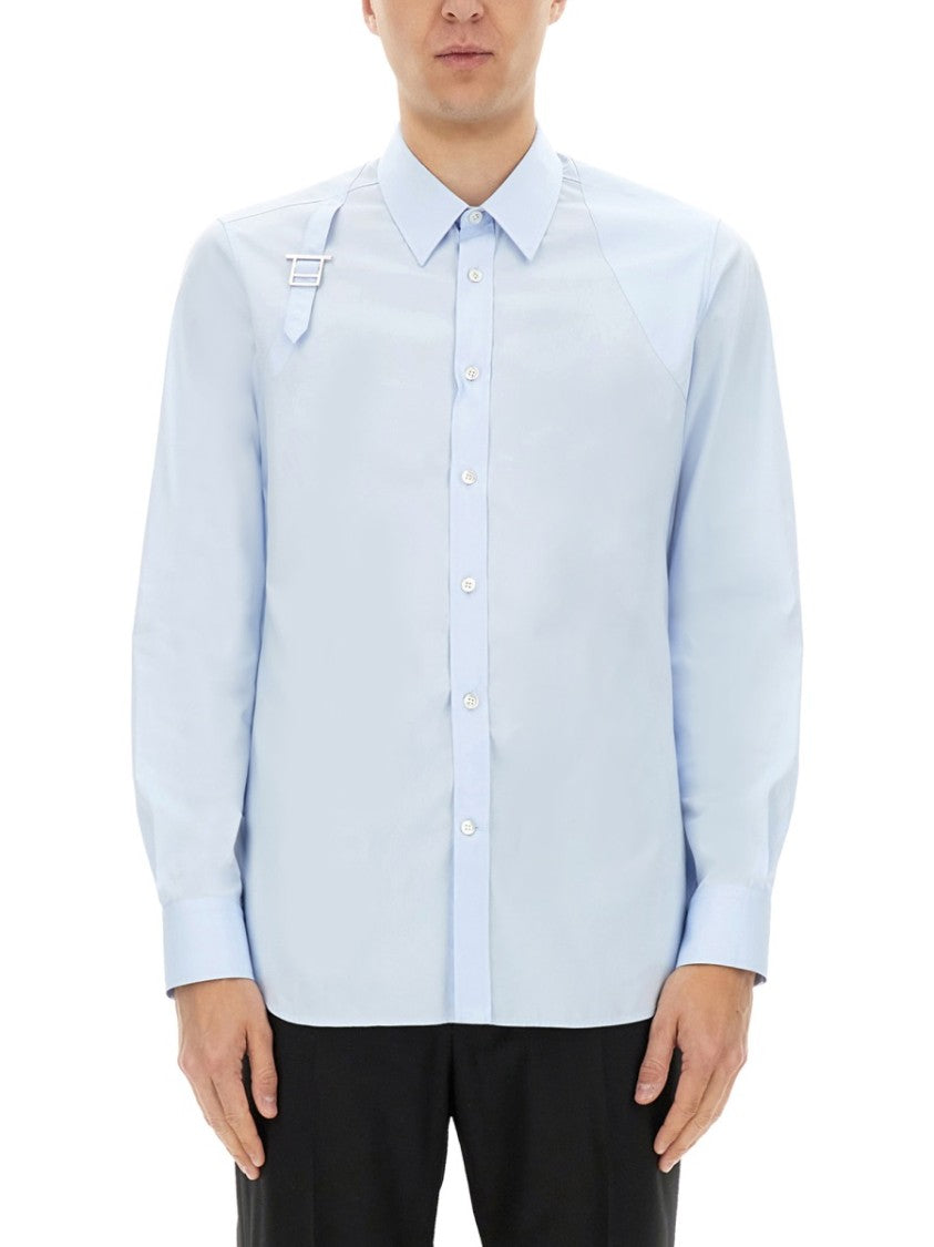 Alexander Mcqueen Harness Shirt Featuring T Buckle Detail