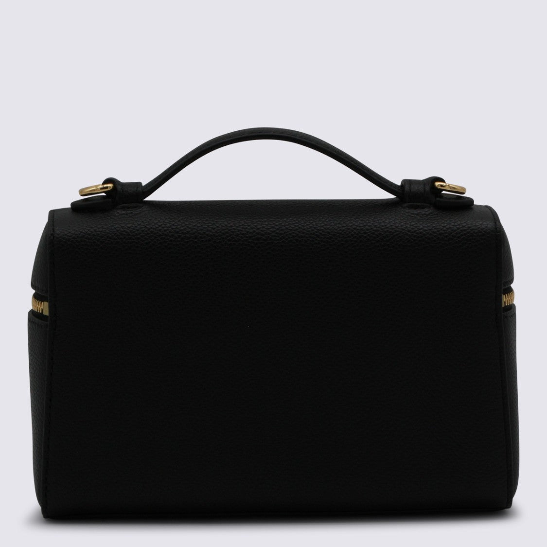 Tory Burch Pebbled Texture Tote With Gold Accents
