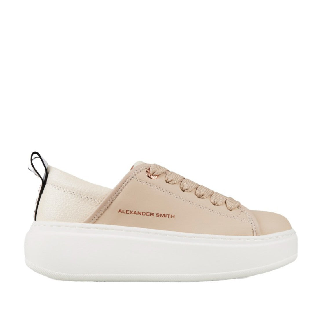 Alexander Smith Ecowembley Sneakers In Beige Vegetable Leather