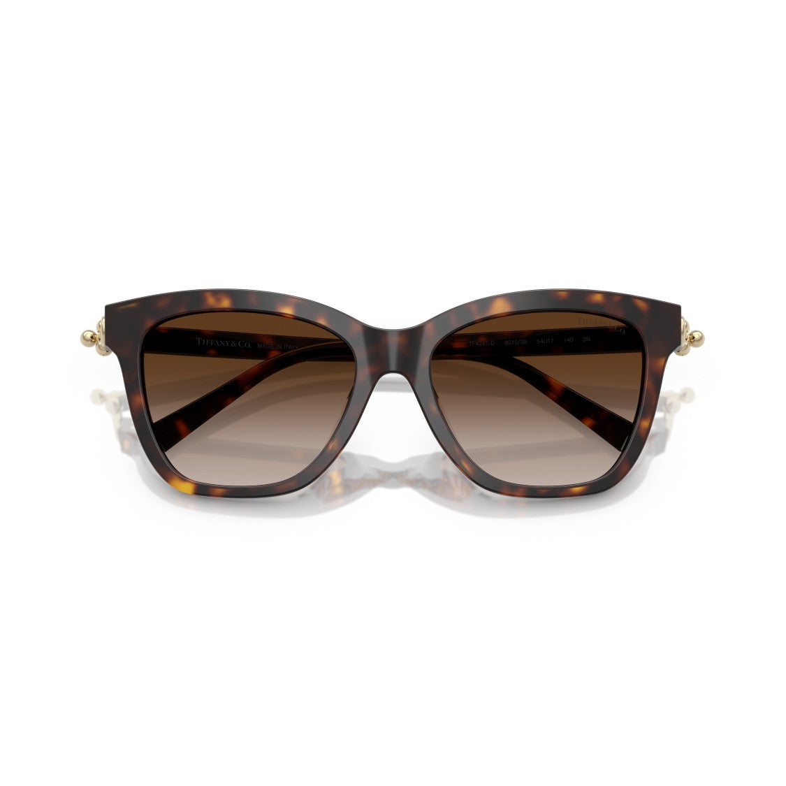 Tiffany & Co. 0Tf4241d Oversized Square Frame Tortoiseshell Sunglasses