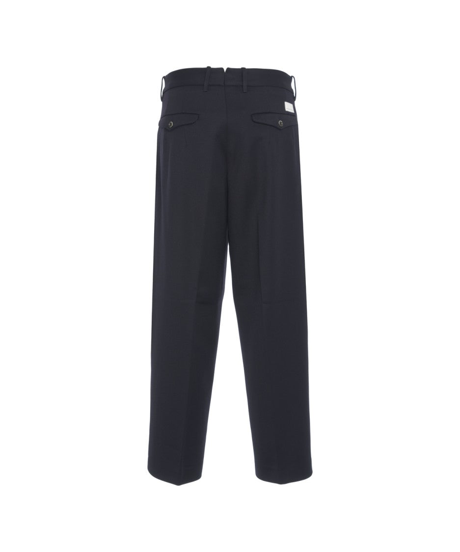Nine In The Morning Tailored Wool Trousers With Straight Leg Design