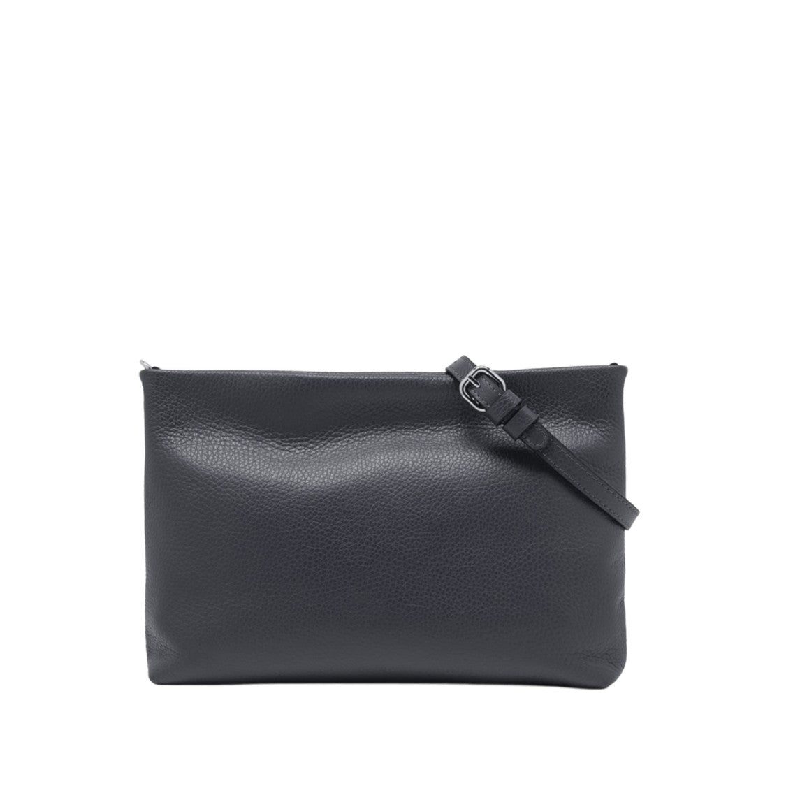 Gianni Chiarini Hammered Leather Clutch With Chain Strap