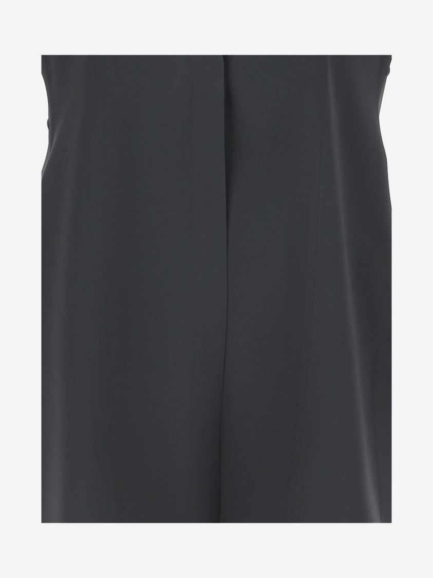 Giorgio Armani Single-Breasted Jacket In Technical Cady