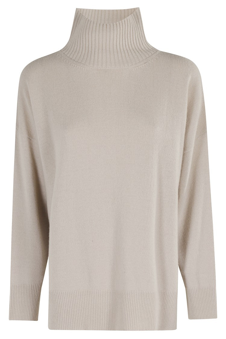 Roberto Collina Knit Top With High Collar