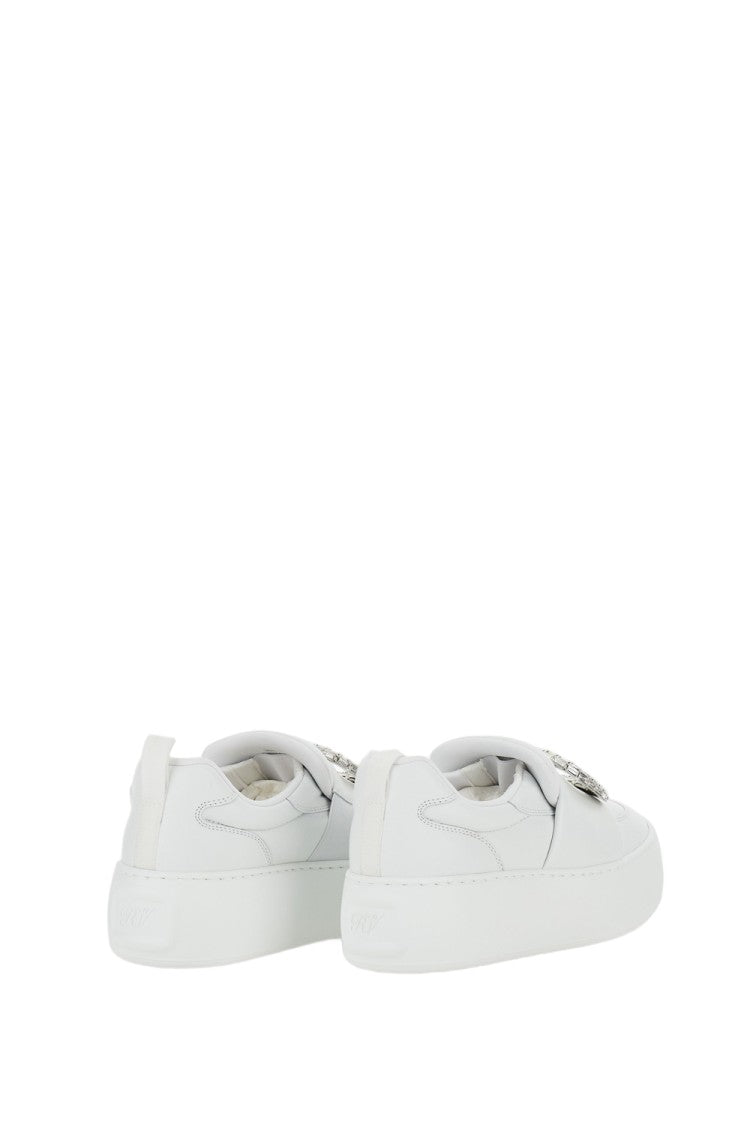 Roger Vivier Low-Top Sneakers With Smooth Surfaces