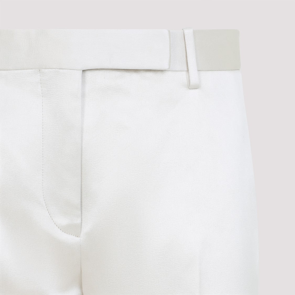 Tom Ford Straight-Leg Cotton-Silk Trousers With Concealed Fastening