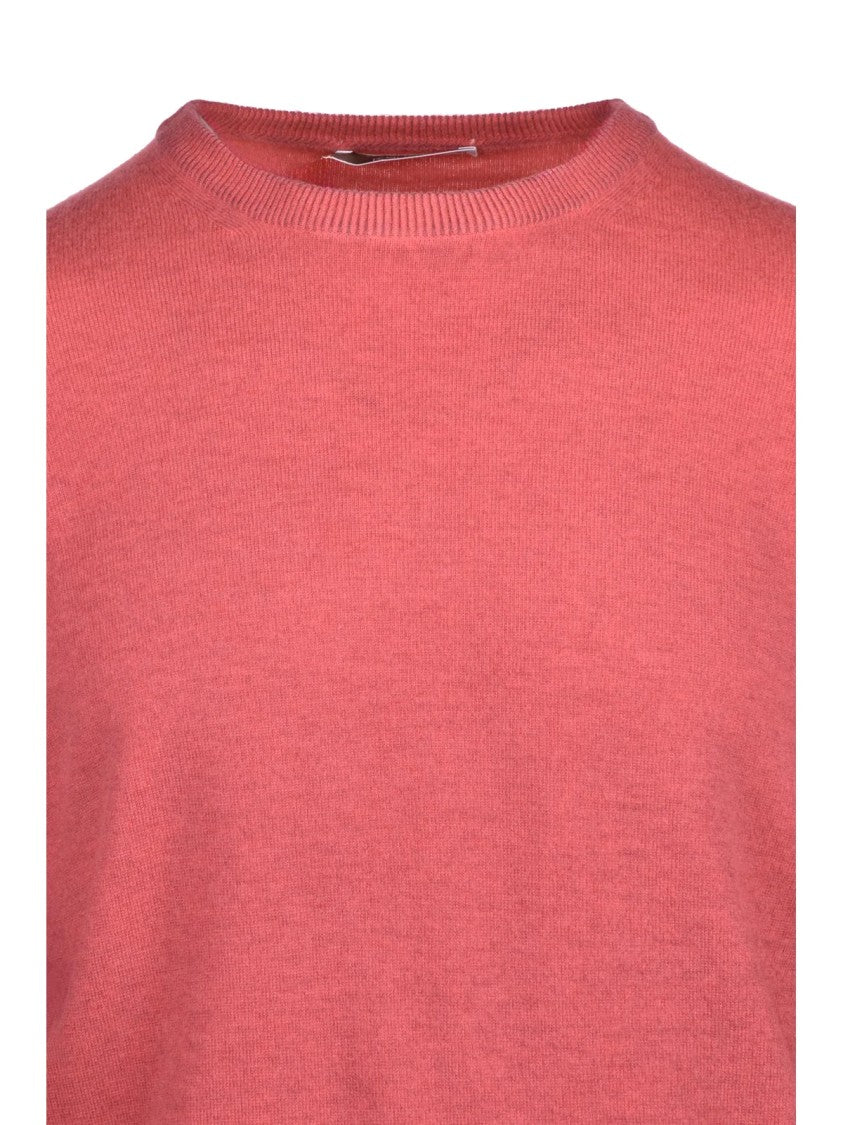 Kangra Kangra Crew Neck Pullover In Extrafine Merino Wool