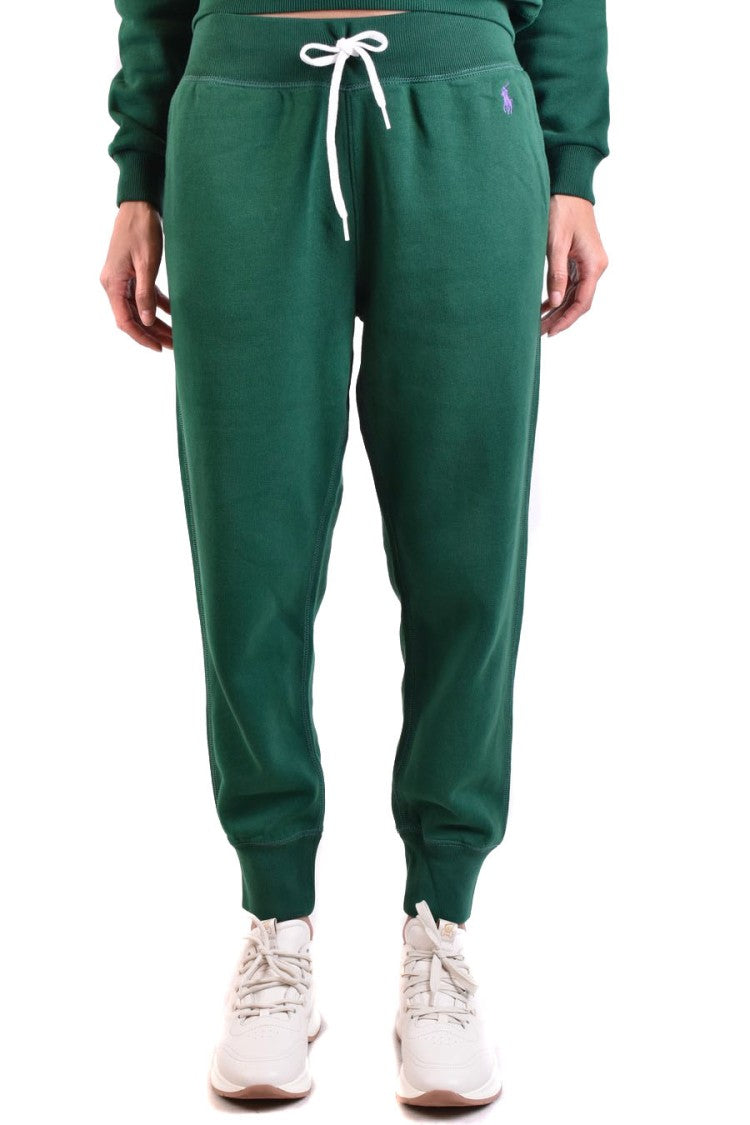 Polo Ralph Lauren Green Track Pants With Relaxed Fit
