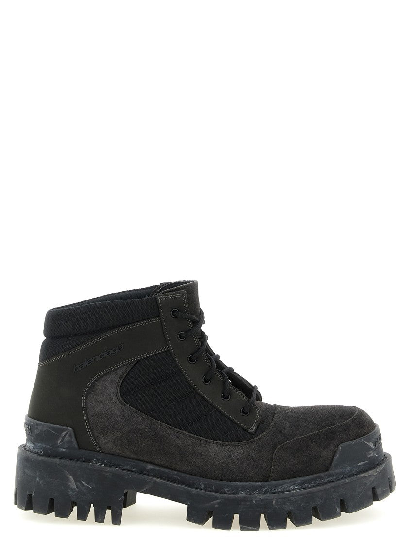 Balenciaga Combat Strike' Ankle Boots