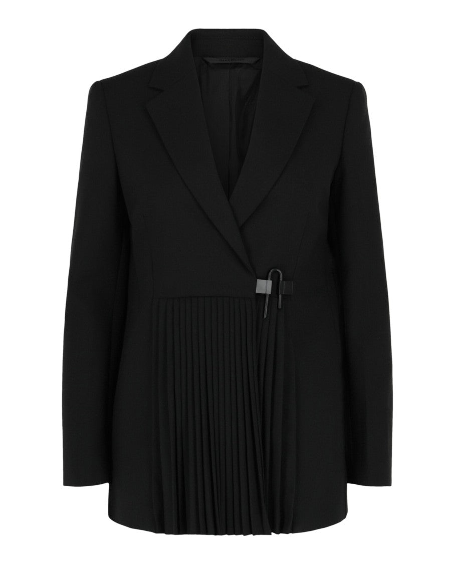Givenchy Accordion Pleated U-Lock Jacket