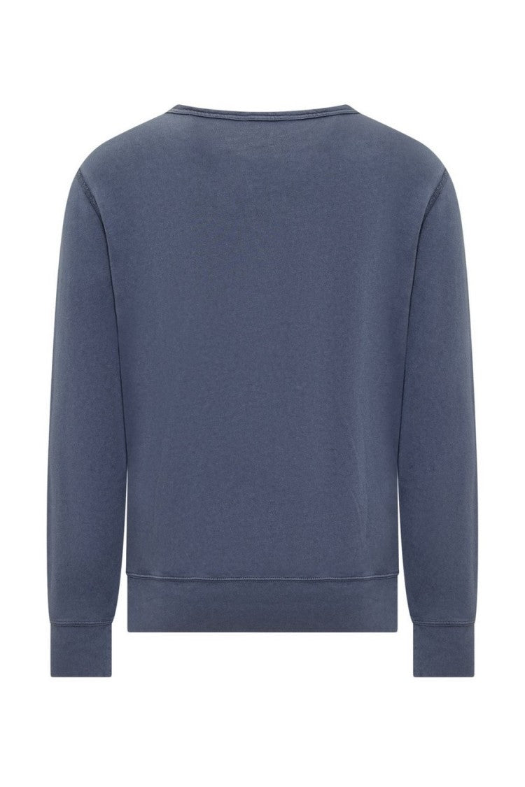 Polo Ralph Lauren Sky Blue Cotton Sweatshirt