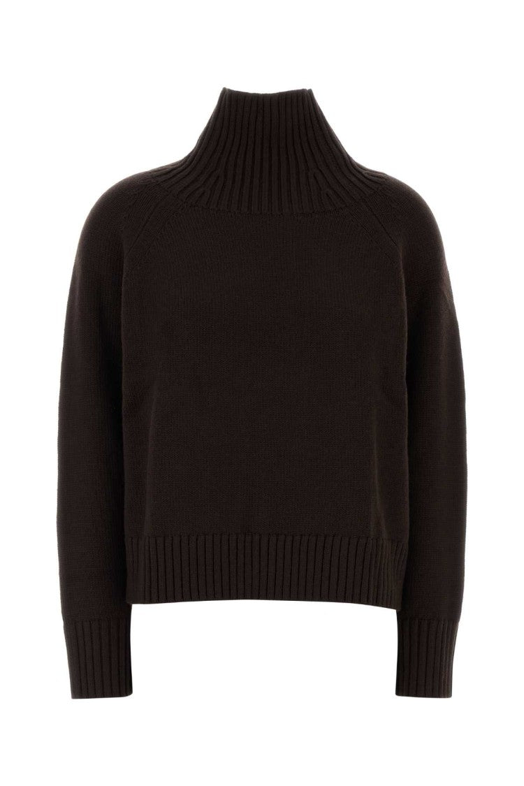 Michael Michael Kors Dark Brown Wool Sweater