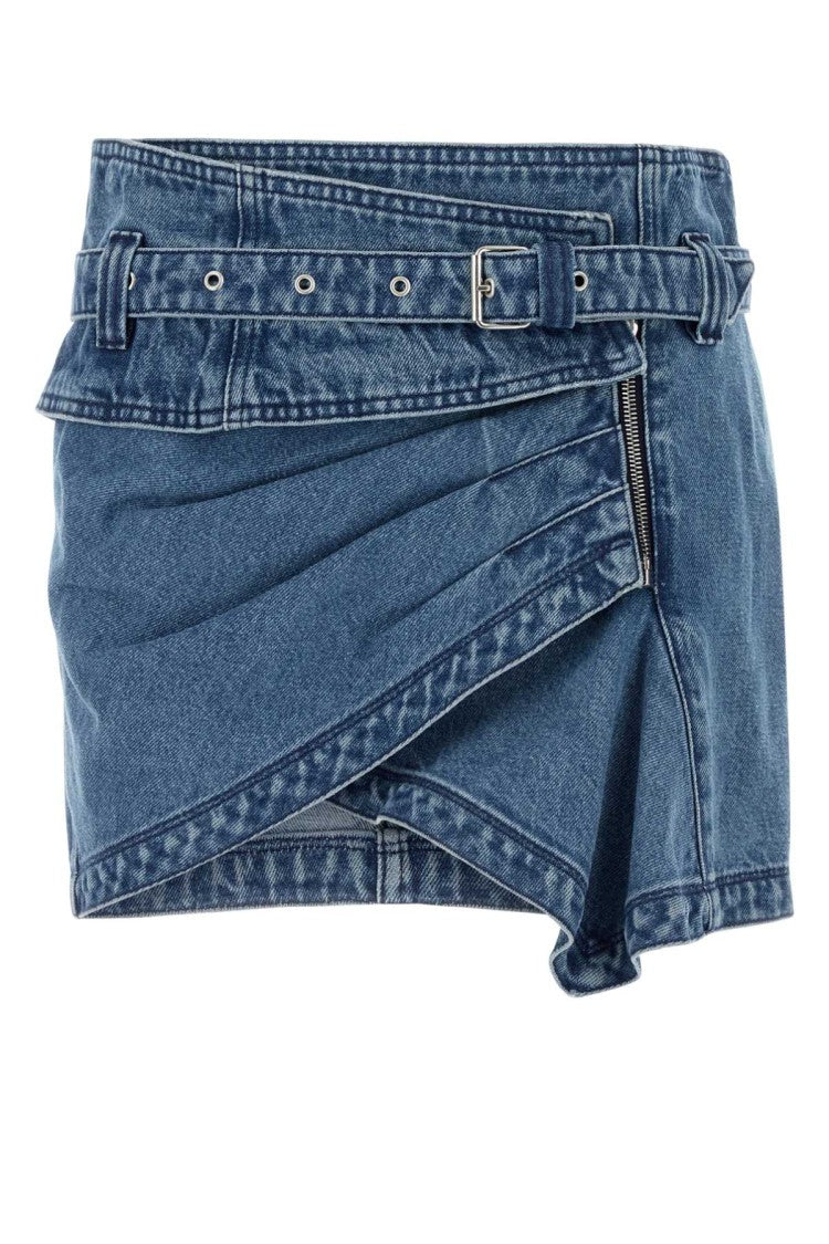 Isabel Marant Denim Siyen Mini Skirt
