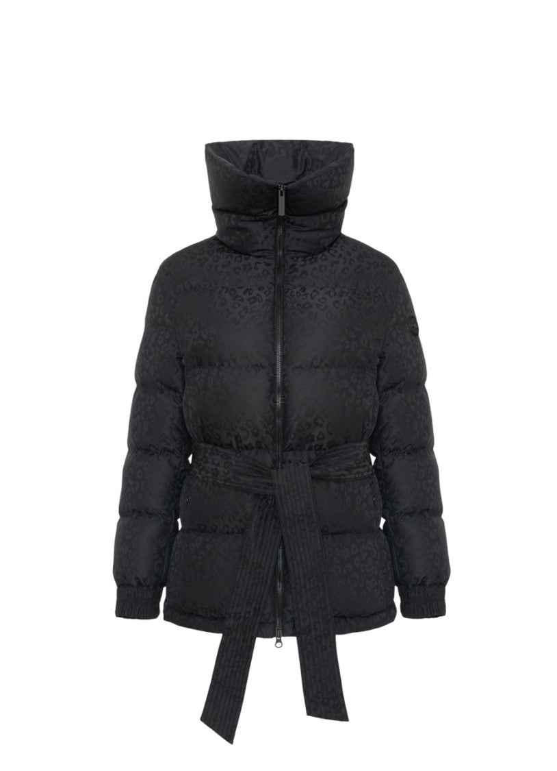 Colmar Black Padded Down High Collar Jacket