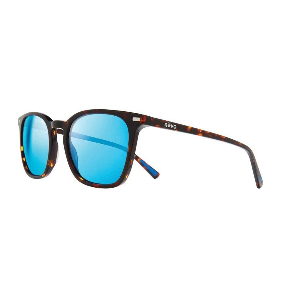 Revo Tortoise Watson Re1129 Acetate Square Sunglasses