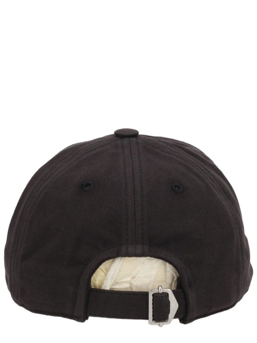 Isabel Marant Tomas Logo Contrasting Cotton Baseball Cap