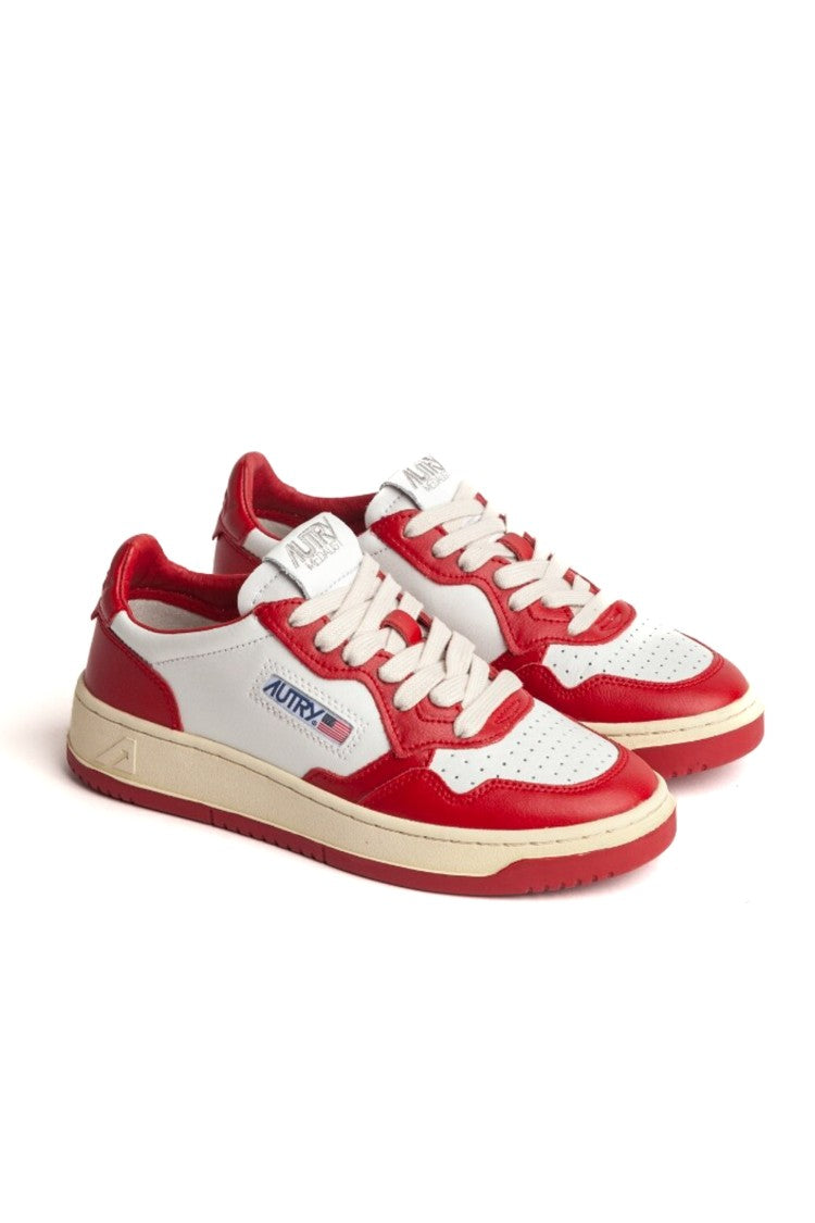 Autry Medalist Bicolor Leather Sneakers