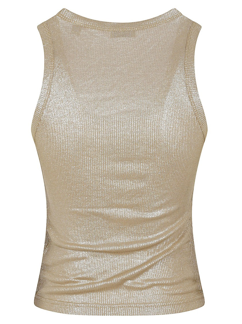 Burberry Scoop Neck Sleeveless Top