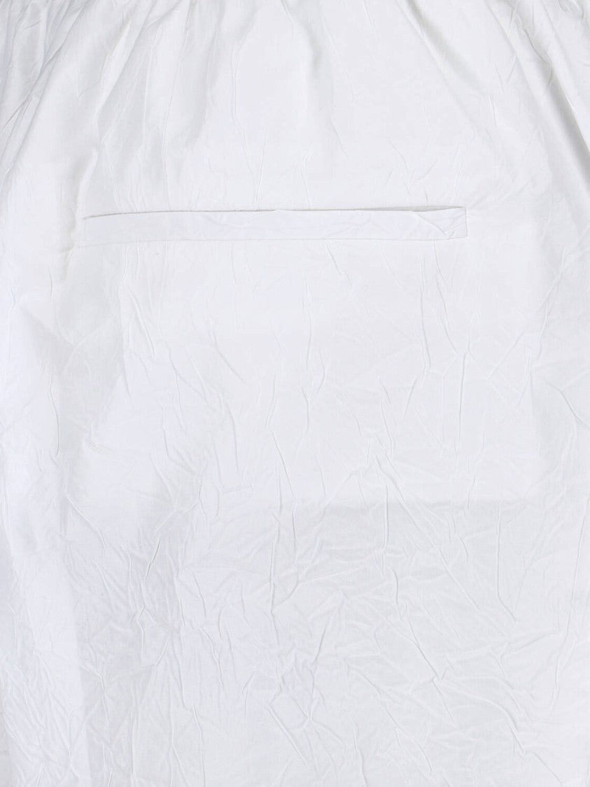 Róhe Balloon Silhouette Wide-Leg Pants With Elastic Waistband