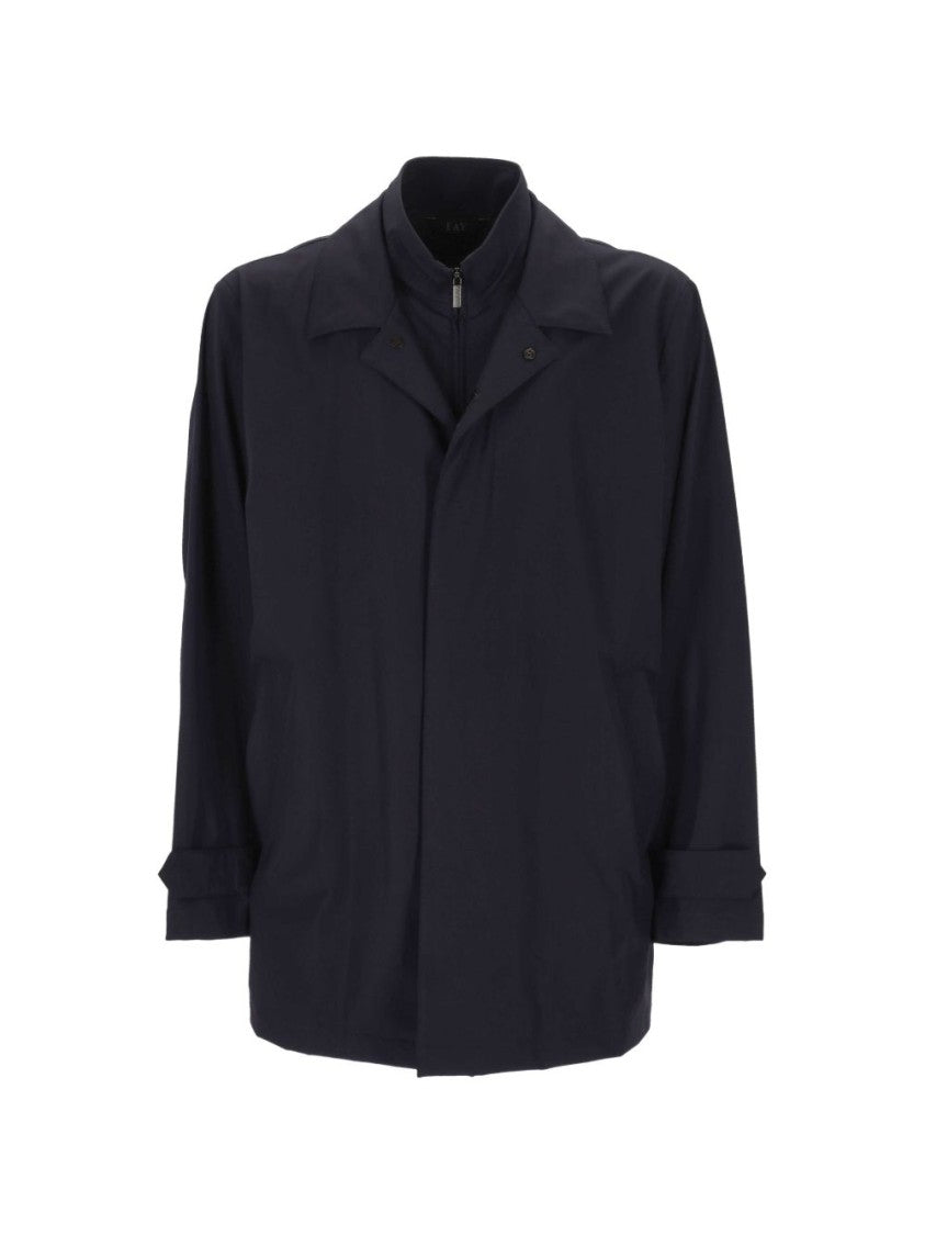 Fay Morning Structured Blue Jacket