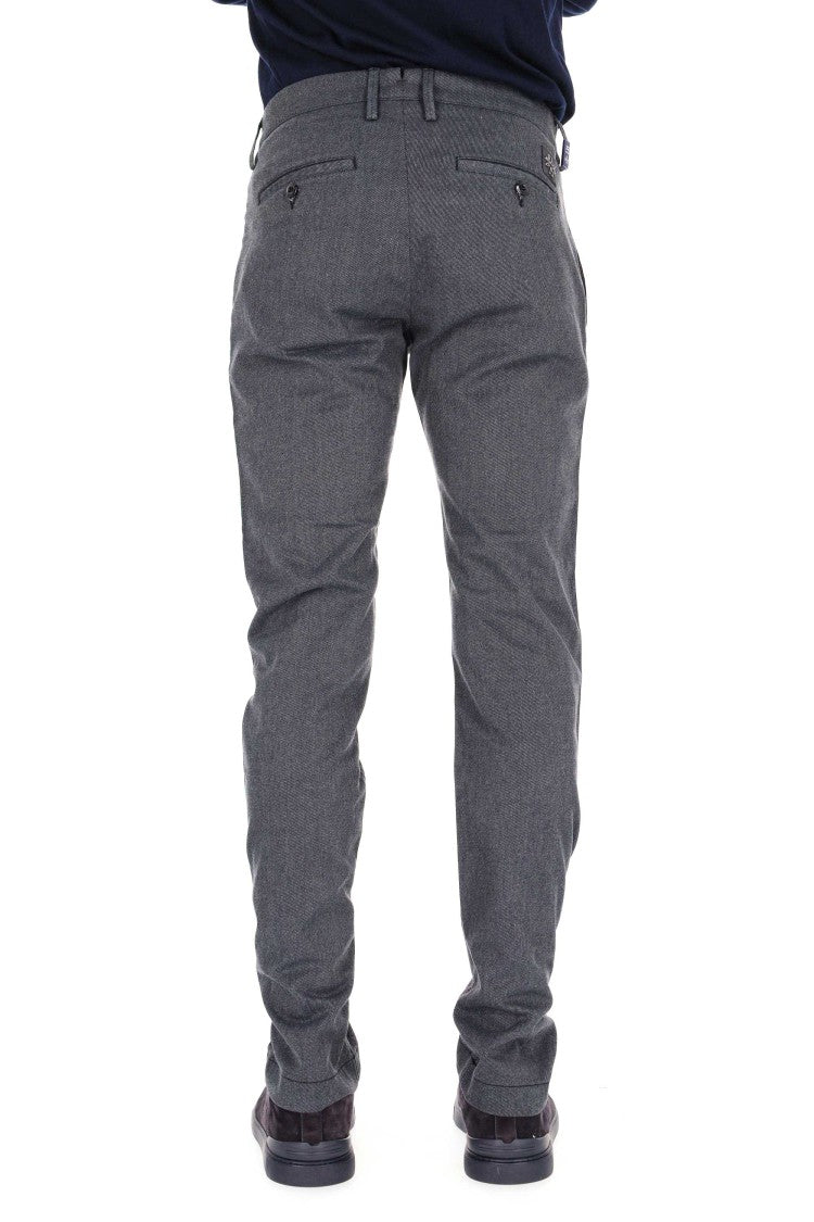 Jacob Cohen Bobby Model Diagonal Cotton 5-Pocket Trousers