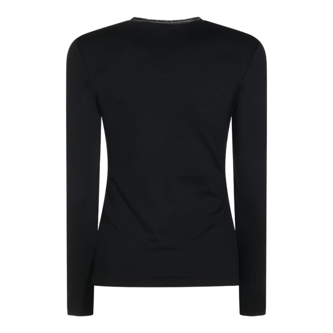 Fabiana Filippi Deep V-Neck Long-Sleeve T-Shirt