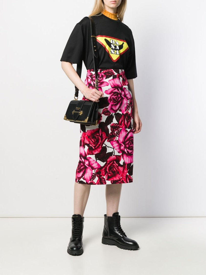 Prada Midi Cotton Skirt