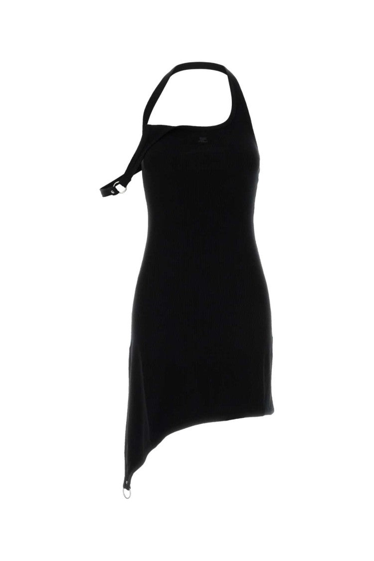 Courrèges Undressed Rib Knit Dress