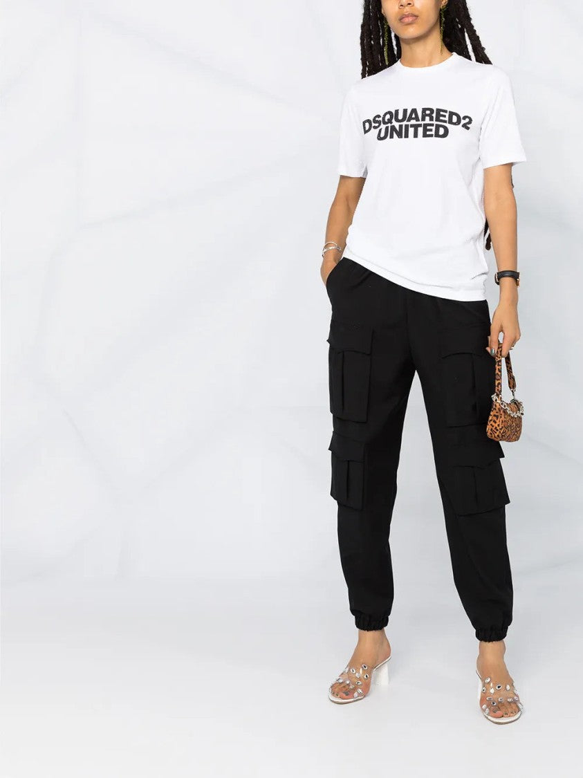 Dsquared2 Logo Print Cotton T-Shirt